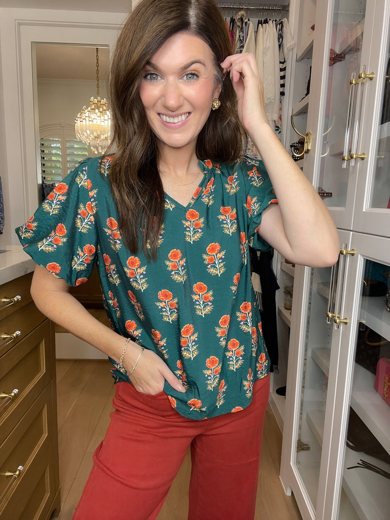 Autumn Garden Top