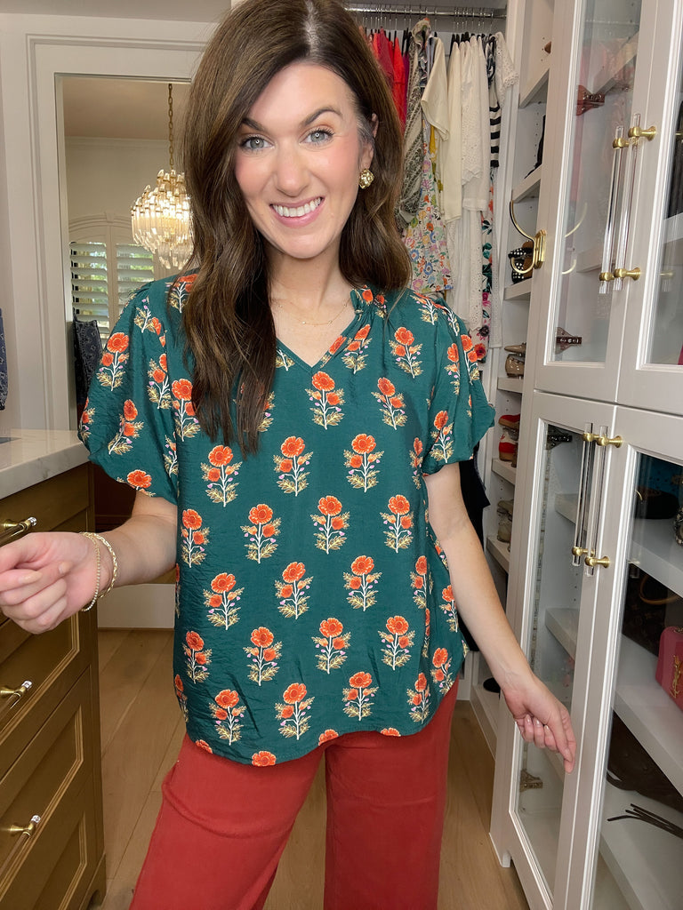 Autumn Garden Top