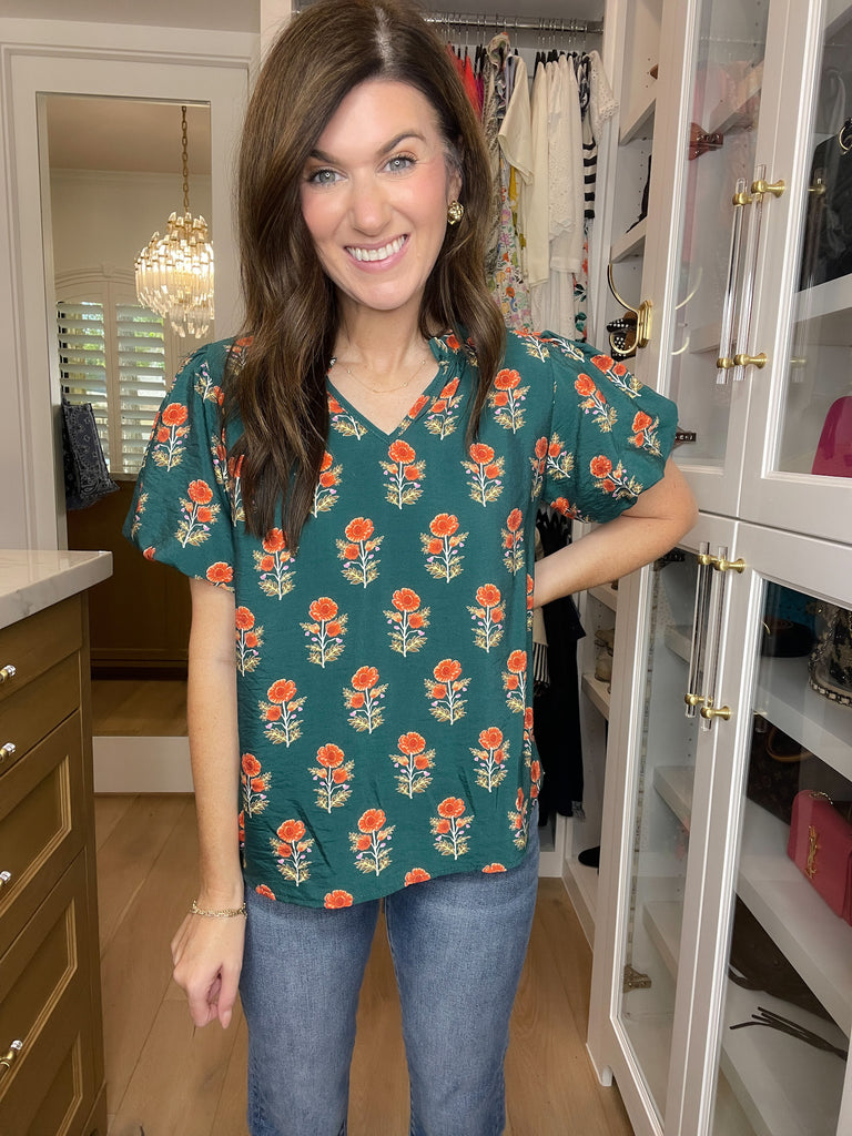 Autumn Garden Top