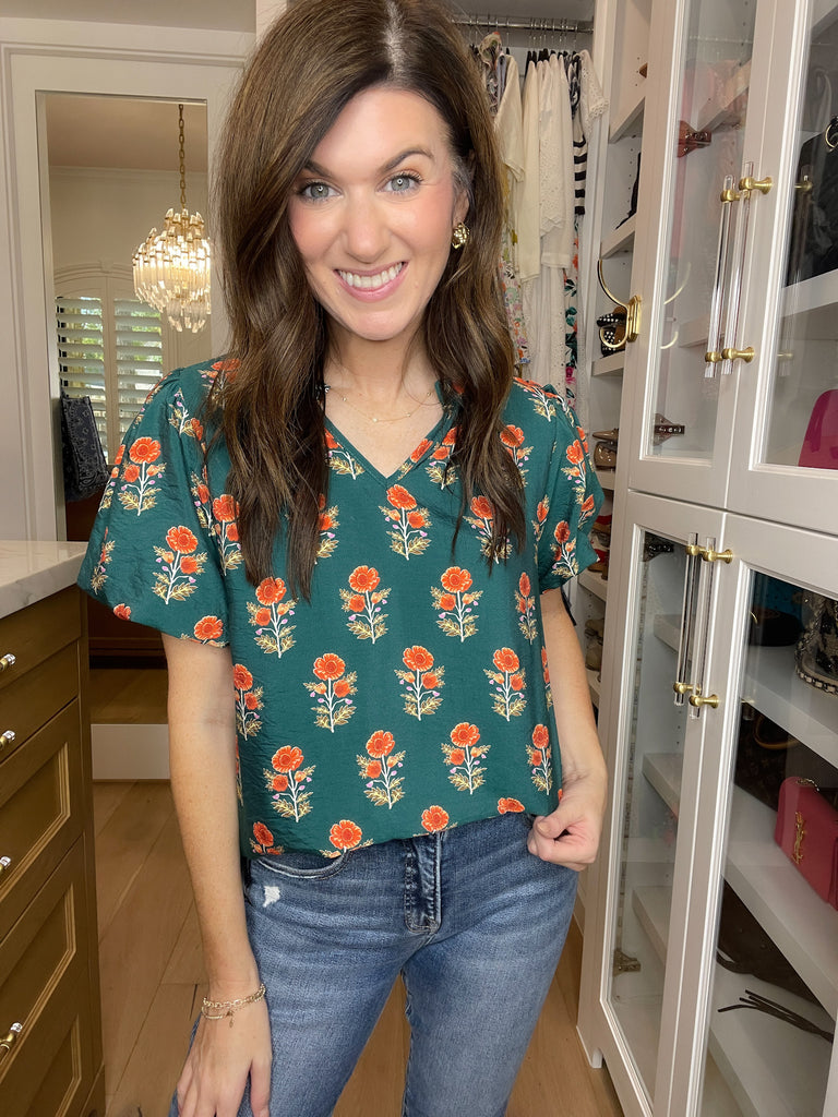 Autumn Garden Top