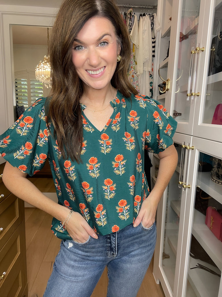 Autumn Garden Top