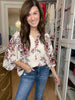 Golden Hour Blooms Top