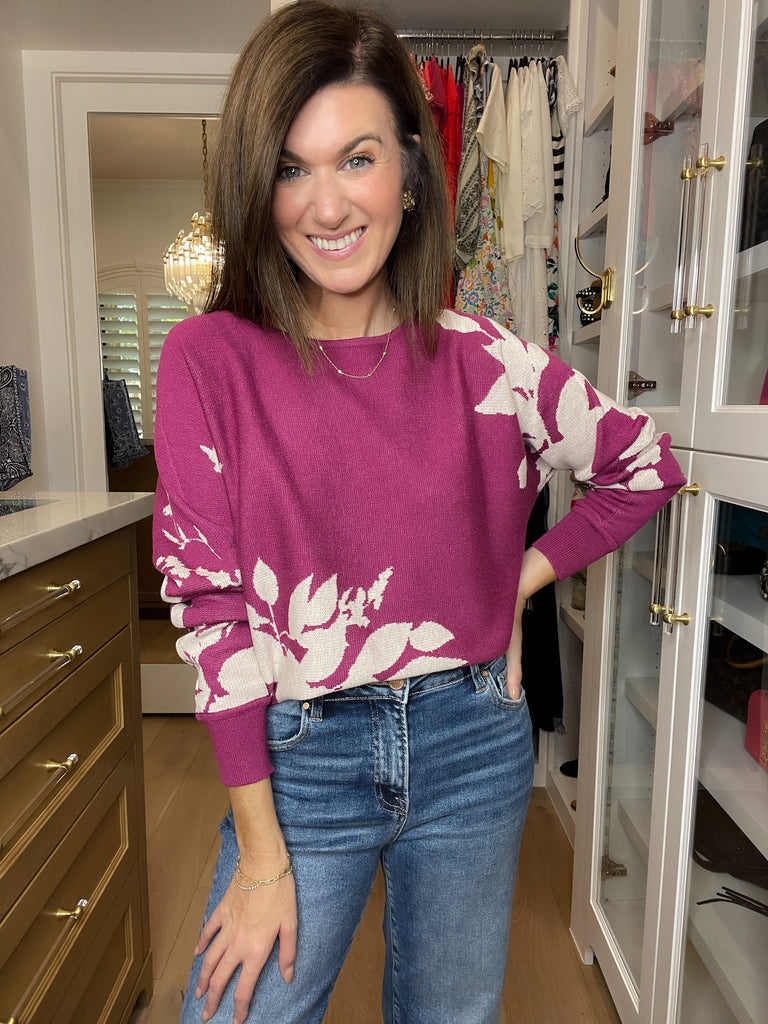 Bloom Side Sweater