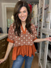 Autumn Mosaic Top