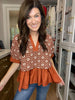 Autumn Mosaic Top