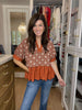 Autumn Mosaic Top