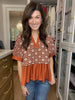 Autumn Mosaic Top