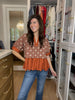 Autumn Mosaic Top