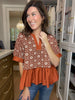 Autumn Mosaic Top