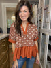 Autumn Mosaic Top