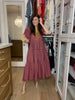 Merlot Moments Midi Dress