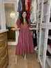 Merlot Moments Midi Dress