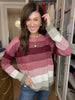 Rosewood Stripe Sweater
