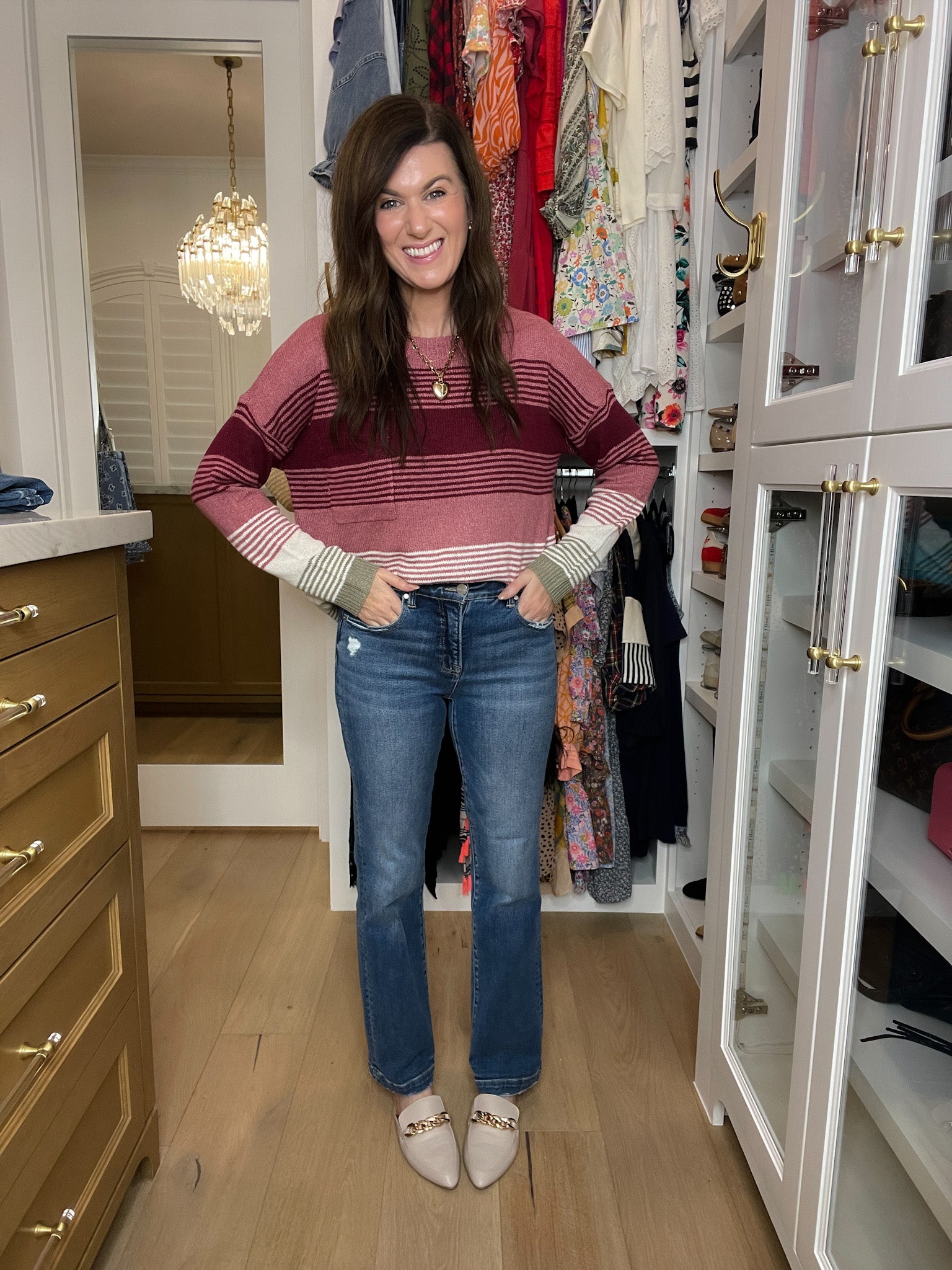 Risen Everett Mid Rise Tummy Control Jeans