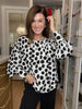 Modern Muse Polka Dot Top