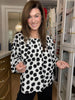 Modern Muse Polka Dot Top