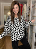 Modern Muse Polka Dot Top