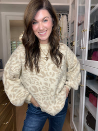 Wild Whispers Leopard Sweater