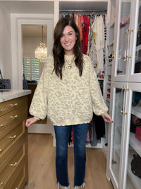 Wild Whispers Leopard Sweater