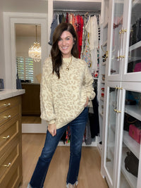 Wild Whispers Leopard Sweater