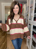 Take Some Time Sweater in Brown