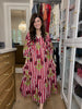 Crimson Bloom Dress