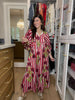 Crimson Bloom Dress