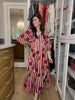 Crimson Bloom Dress