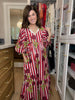 Crimson Bloom Dress