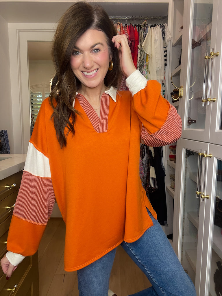 Harvest Hues Pullover