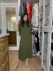 Everyday Ease Midi Dress in Olive