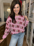 Peppermint Party Sweater