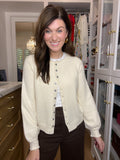Simple Grace Cardigan in Cream