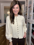 Simple Grace Cardigan in Cream
