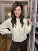 Simple Grace Cardigan in Cream