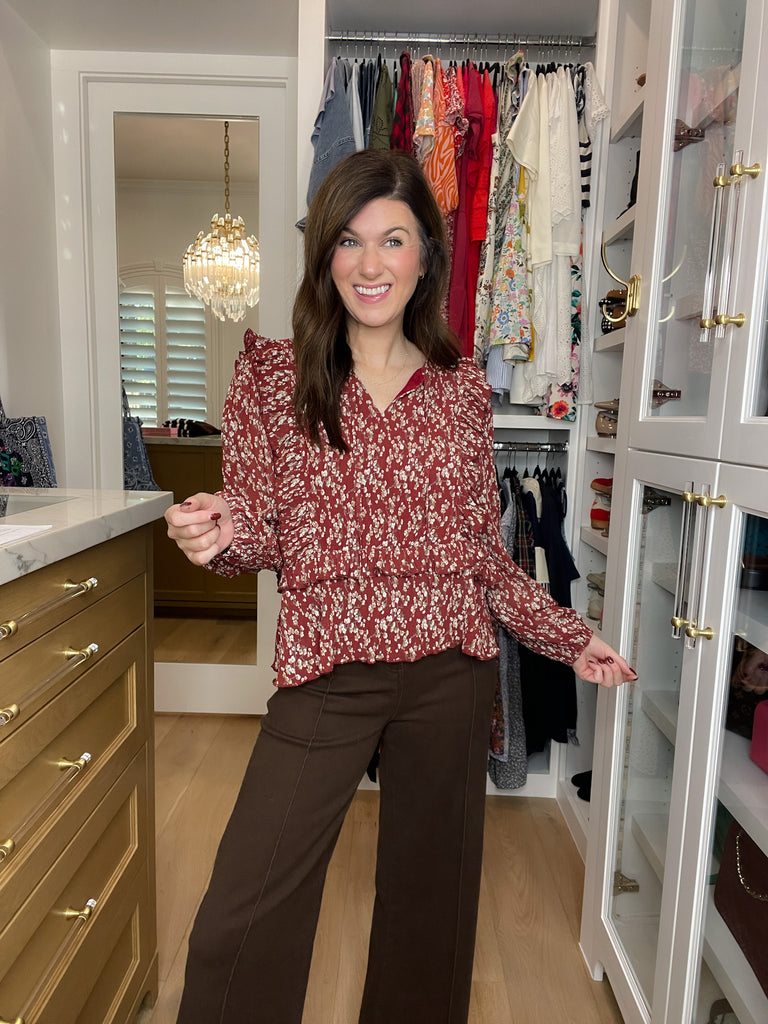 SALE! Woodvale Top *Final Sale*