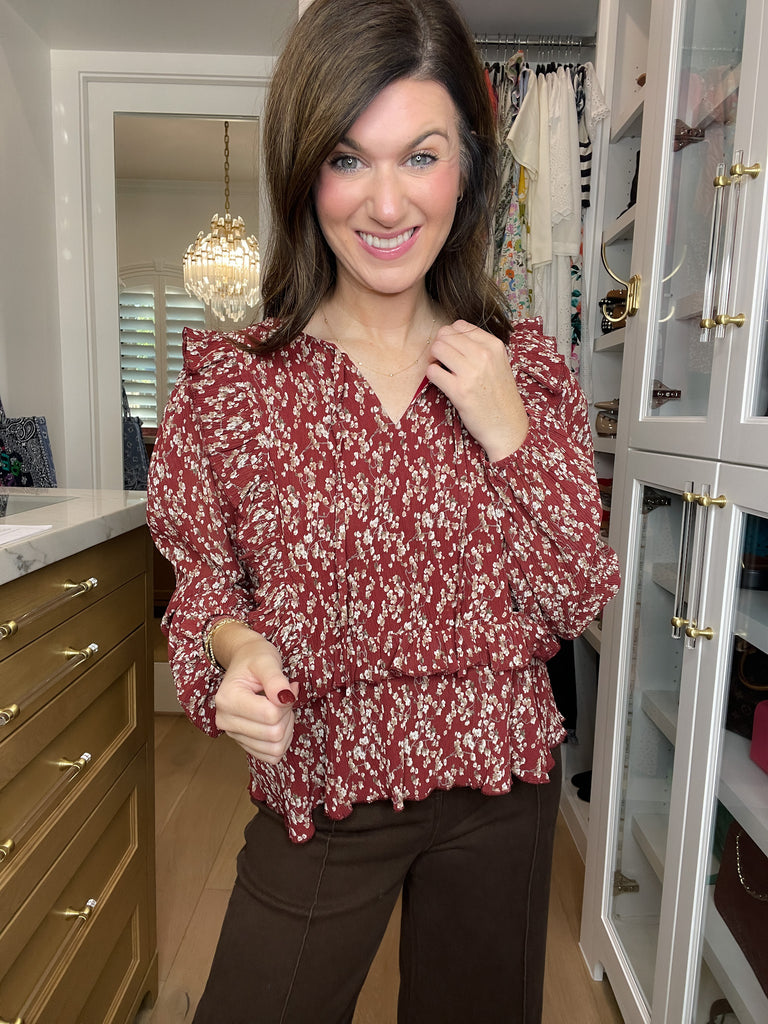 SALE! Woodvale Top *Final Sale*