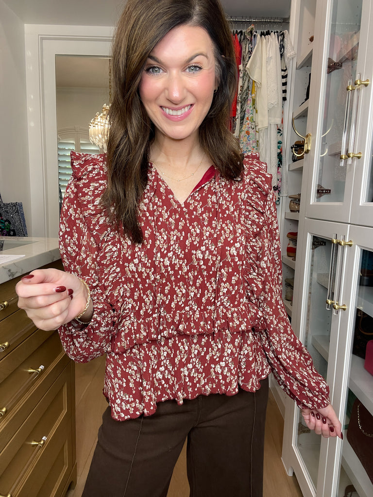 SALE! Woodvale Top *Final Sale*