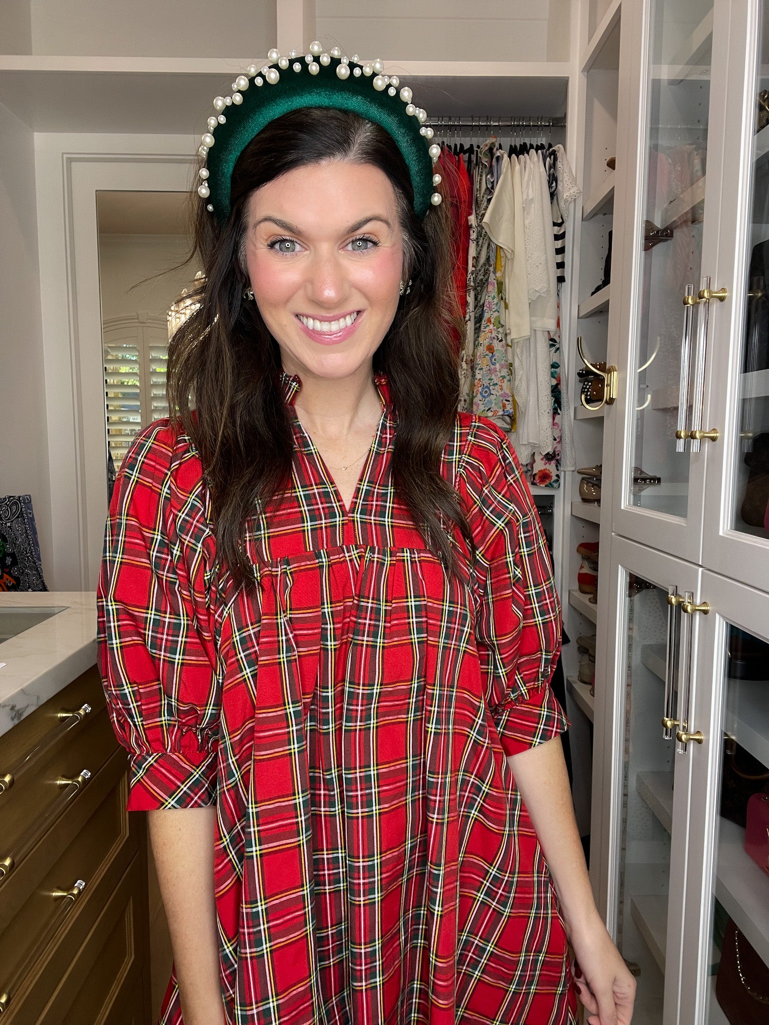 Pearl Headband in Hunter *Final Sale*