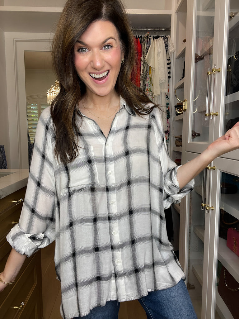 Harvest Check Plaid Button Down