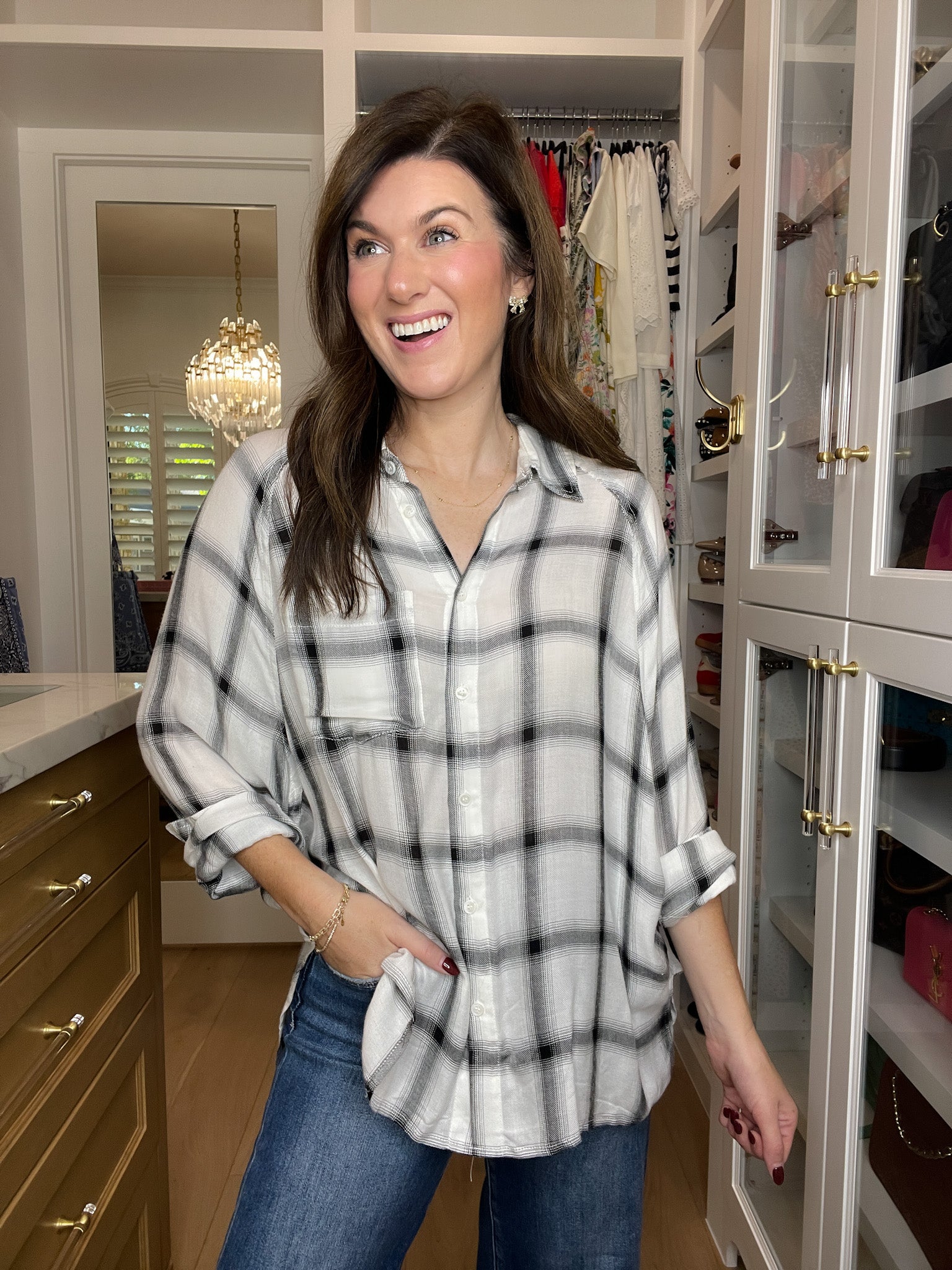 Harvest Check Plaid Button Down