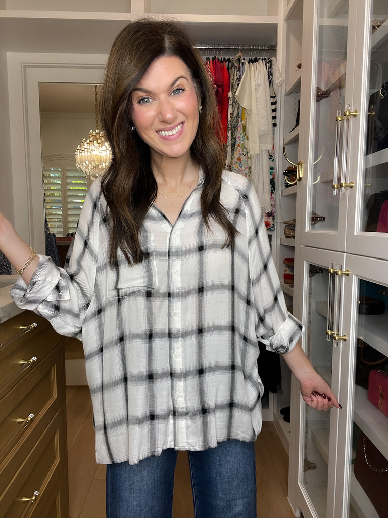 Harvest Check Plaid Button Down