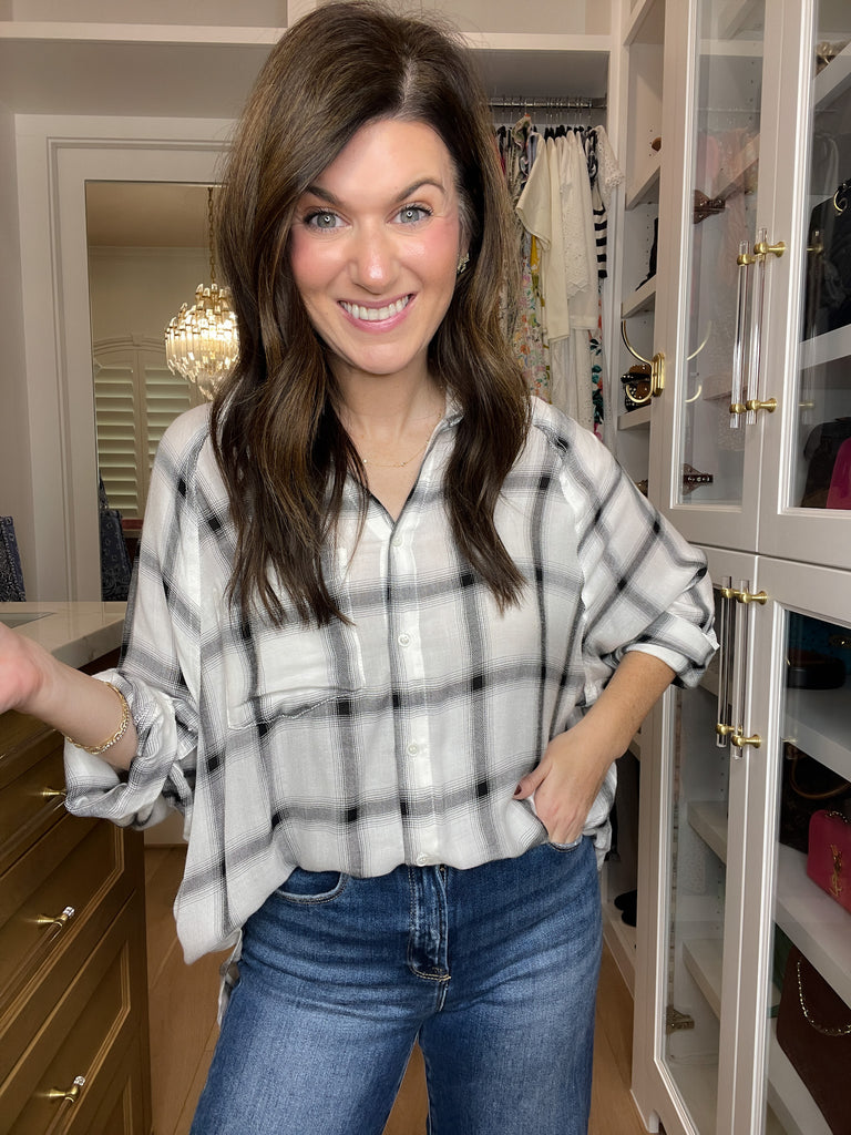 Harvest Check Plaid Button Down