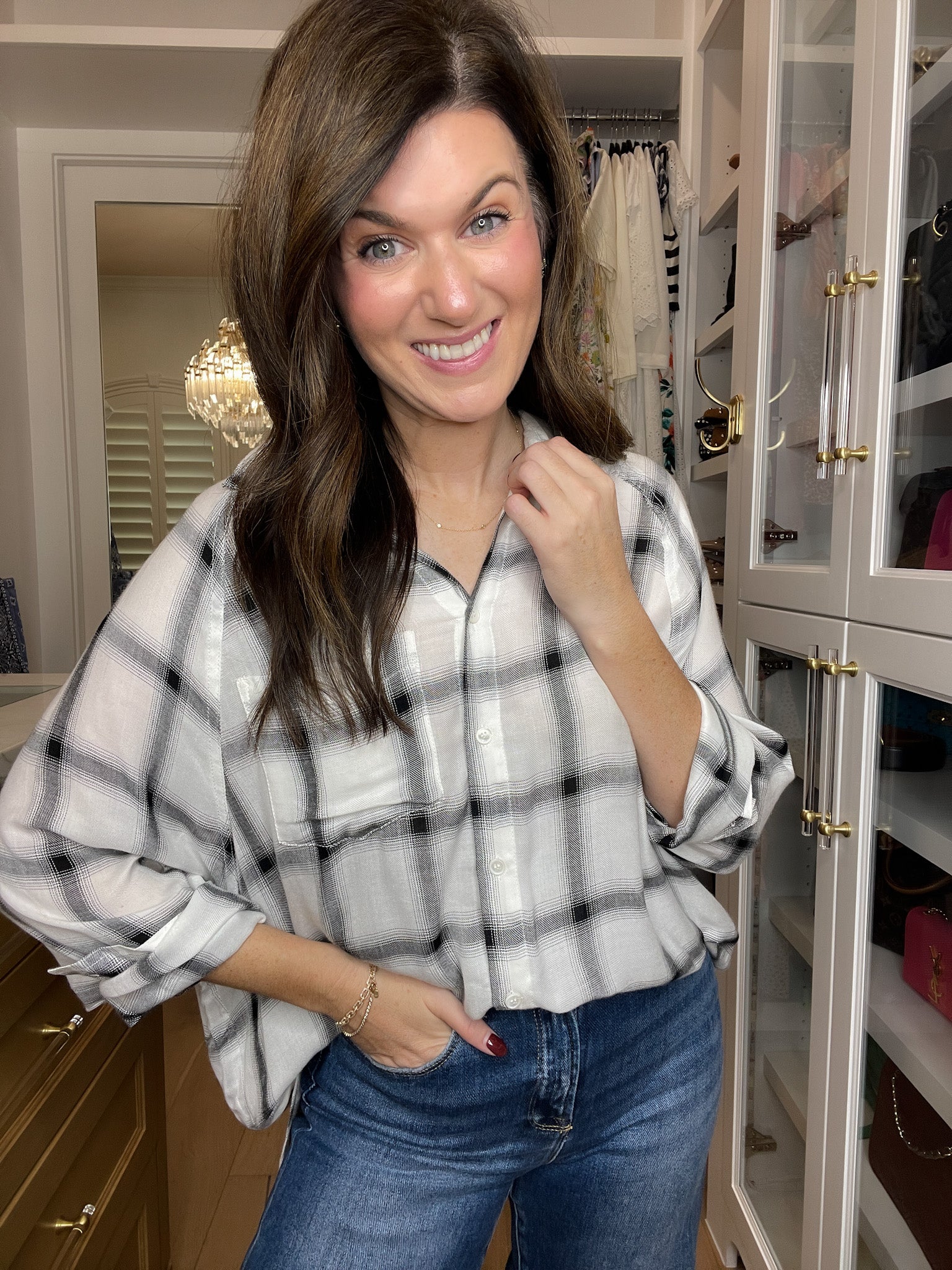 Harvest Check Plaid Button Down