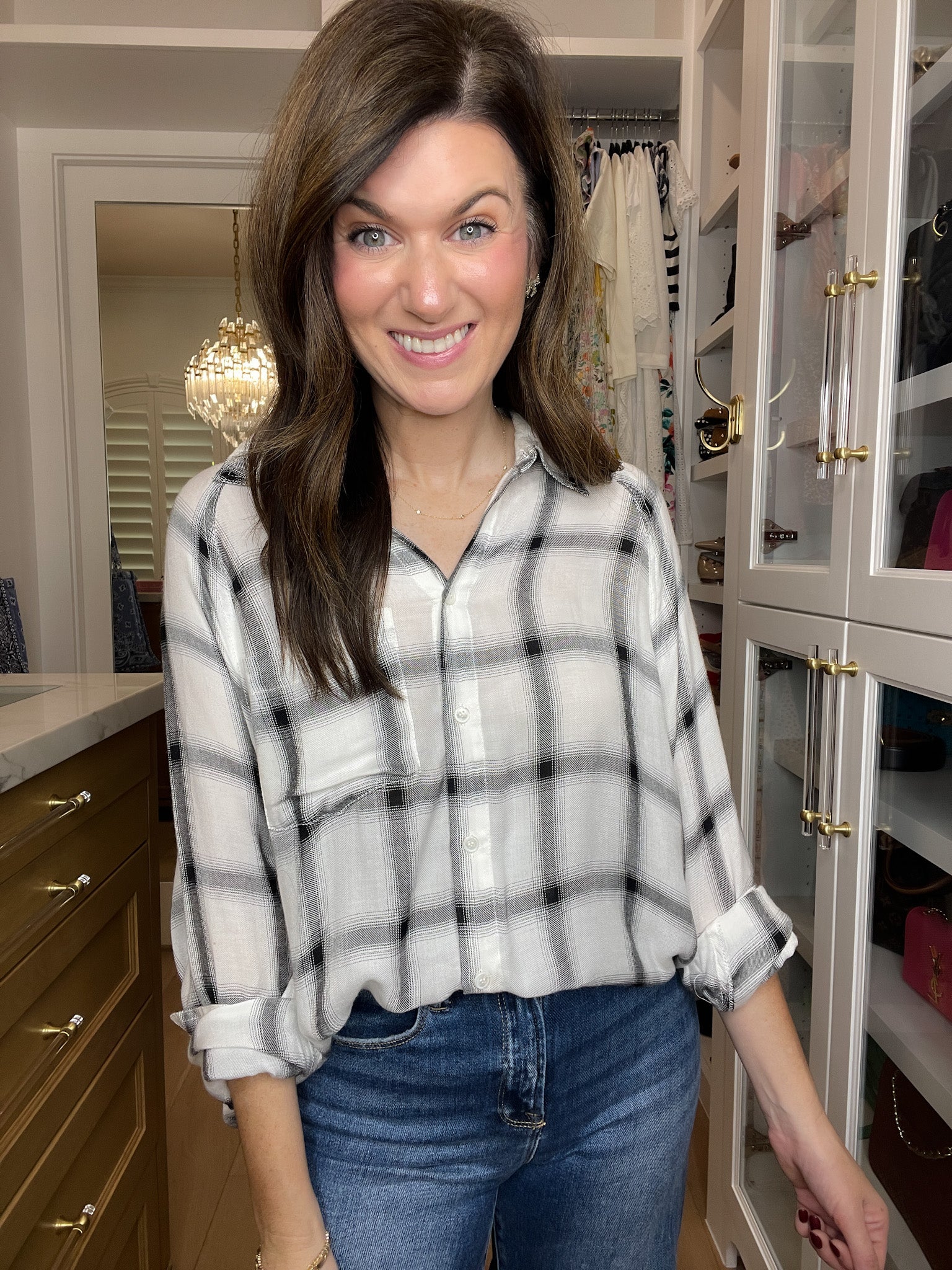 Harvest Check Plaid Button Down