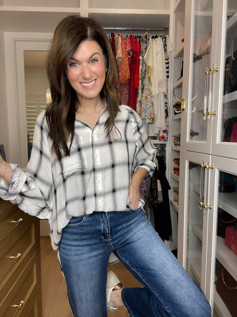 Harvest Check Plaid Button Down