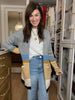 The Breezy Stripe Cardigan
