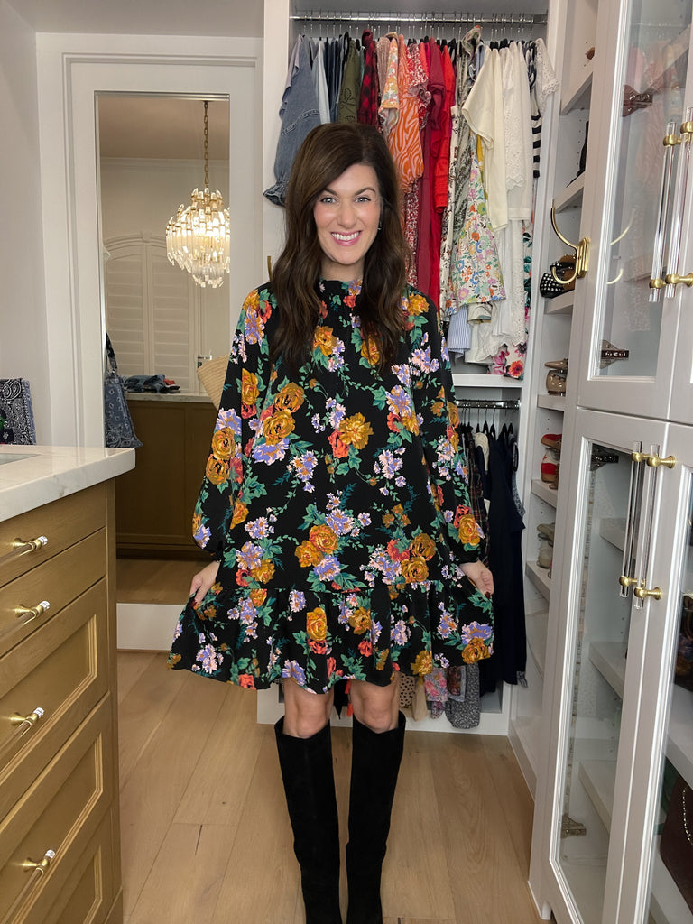 Petals After Dark Dress