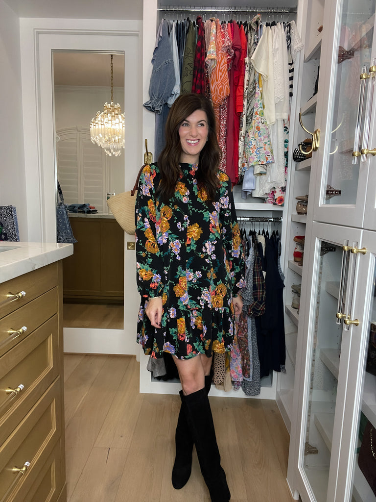 Petals After Dark Dress