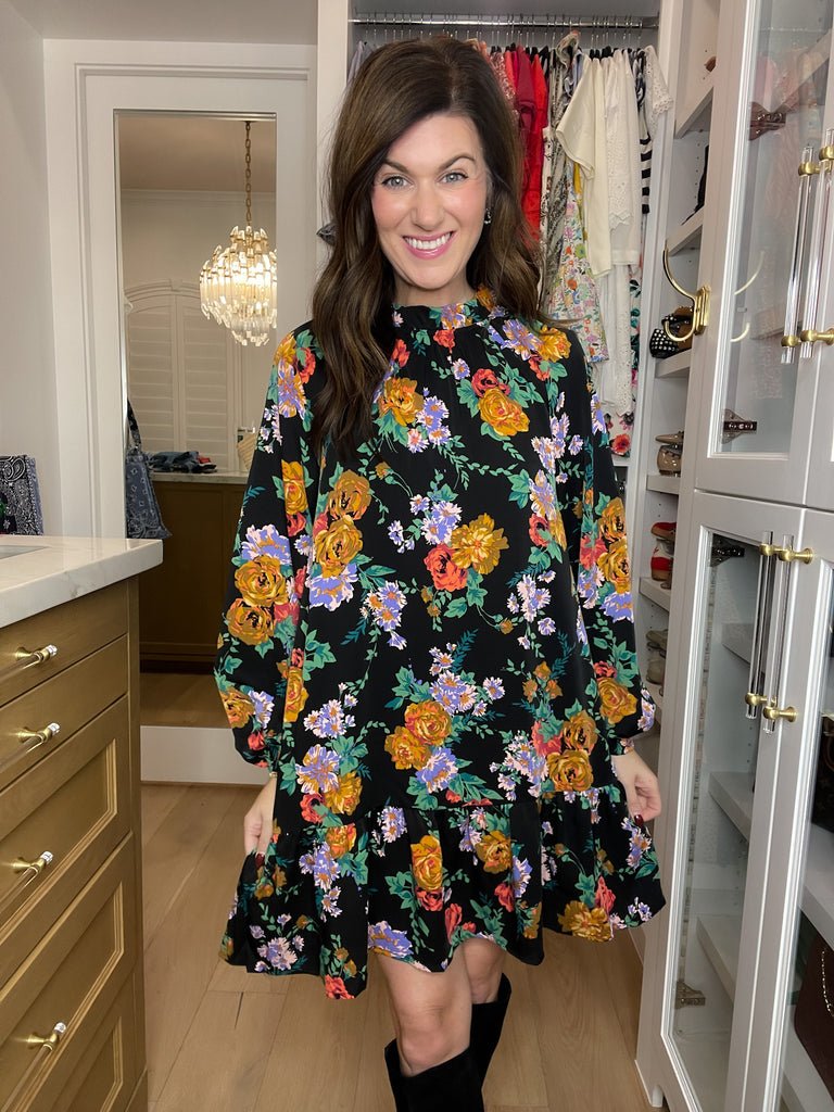 Petals After Dark Dress